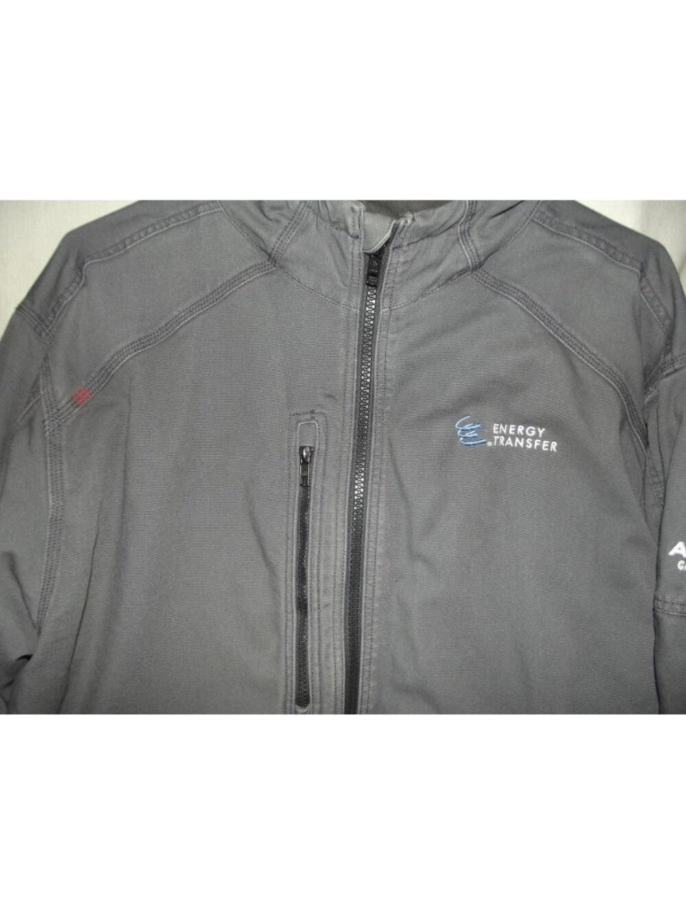 Ariat Jacket Mens 3XL Gray Flame Resistant DuraLight Stretch Canvas personalized - Picture 6 of 16